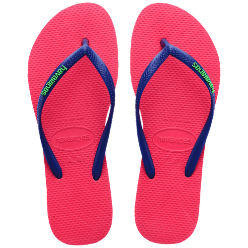 Chinelo Havaianas Slim Logo Pop Up