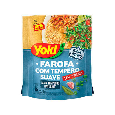 FAROFA MANDIOCA YOKI SUAVE 200GR