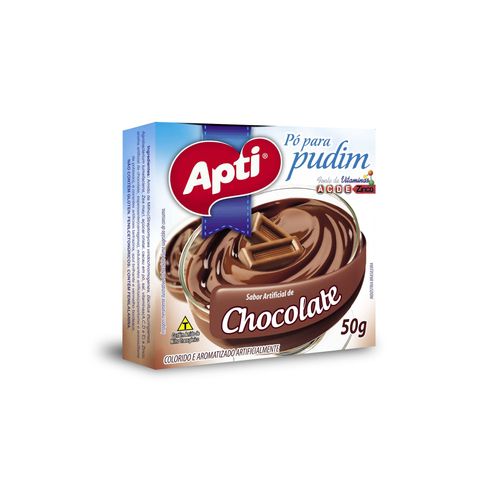 PUDIM APTI CHOCOLATE 50GR
