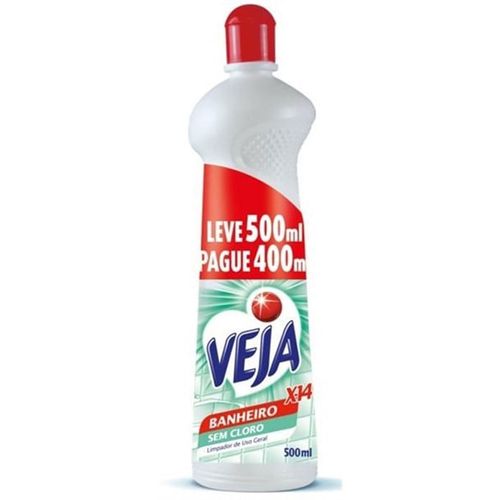 VEJA X14 LIMP BANHEIRO SQ L500P400ML