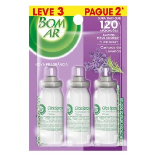 BOM AR CLIC SPRAY REF LAV L3P2 12ML