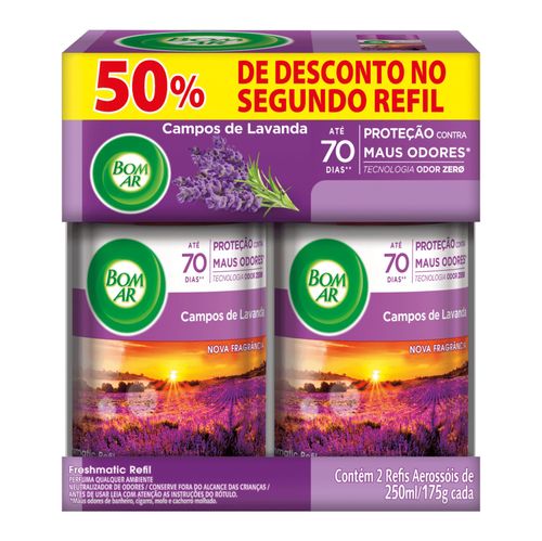 BOM AR FRESH REF LAVAN 2X250ML PROMO