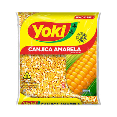 CANJICA YOKI AMARELA 500GR