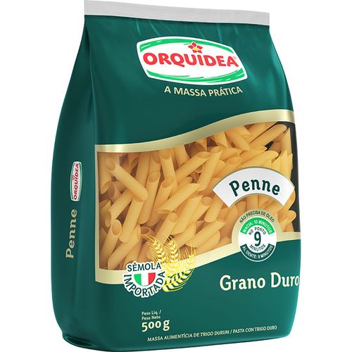 MASSA ORQUIDEA GRANO DURO PENNE 500GR