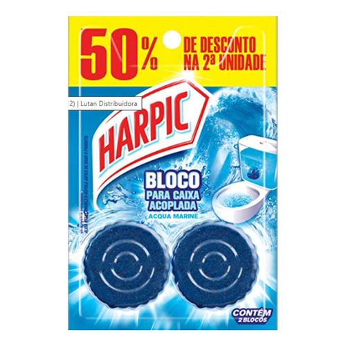 HARPIC CAIXA ACOPLADA FRESH PROMO 2X50GR