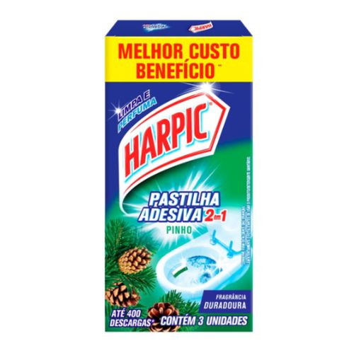 HARPIC PASTILHA ADES 2 EM 1 PINHO L3P2