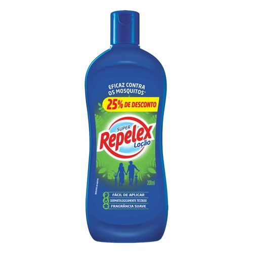 REPELEX LOCAO FAMILY CARE 200ML 50ML GTS
