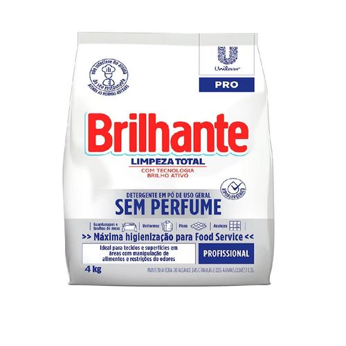DET PO BRILHANTE S/PERF SH 4KG