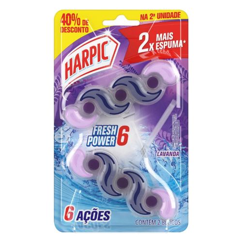 HARPIC POWER6 LAV 39GR 40% DESC 2 UN