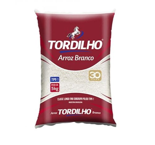 ARROZ T1 TORDILHO BRANCO 5KG