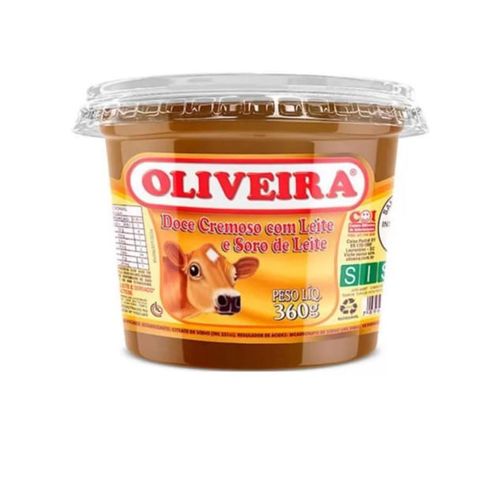 DOCE OLIVEIRA CREM C/LEITE 360GR