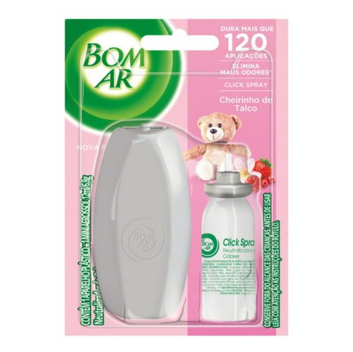 BOM AR CLIC SPRAY APAR CHEIRI TALCO 12ML