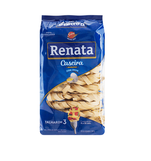 MASSA RENATA TALHARIM N3 CASEIRA 500GR