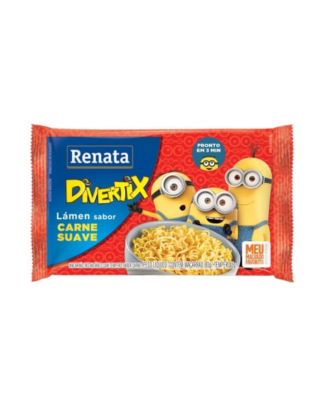 LAMEN RENATA DIVERTIX CARNE SUAVE 85GR