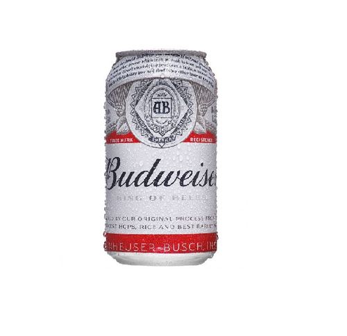 CERV BUDWEISER SLEEK LT 350ML