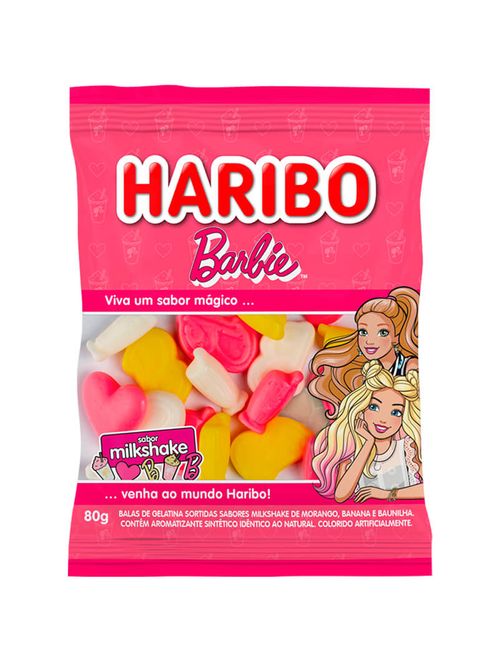HARIBO GEL BARBIE FANTASY/FRUTAS 80GR