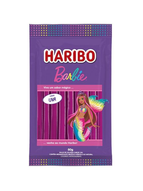 HARIBO BALLA STICKS BARBIE UVA 80GR