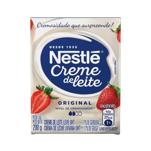 CREME DE LEITE NESTLE TP 200GR