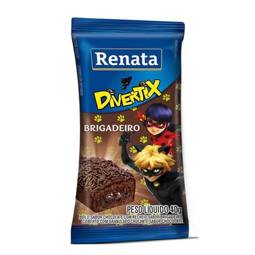 BOLINHO RENATA DIVERTIX BRIGADEIRO 40GR