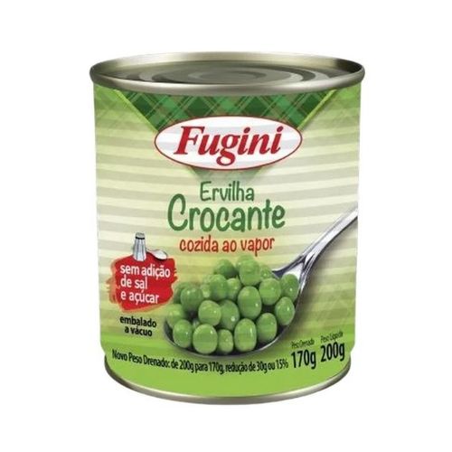 ERVILHA FUGINI CROCANTE AO VAPOR LT 170G