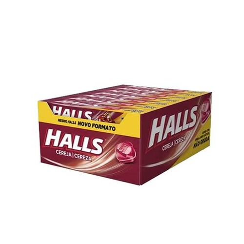 HALLS CEREJA 21X28GR