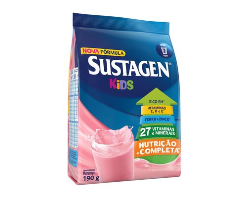 SUSTAGEN KIDS 190GR MORANGO SH