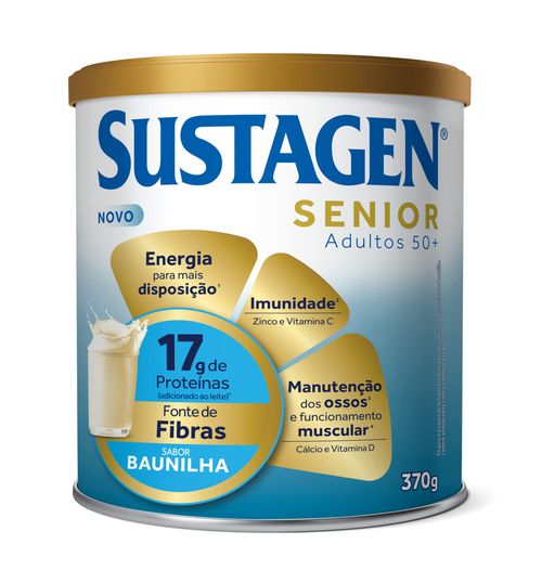 SUSTAGEN SENIOR 370GR BAUNILHA LATA